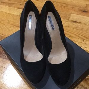 Tahari Black Suede Shoes